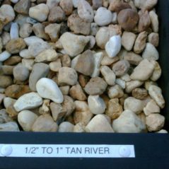 Tan River 1/2″ – 1″